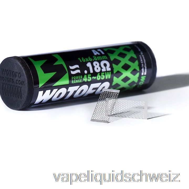 Wotofo Mesh-Spulen 0,18 Ohm Mesh-Spulen Vape Liquid E-Liquid Schweiz